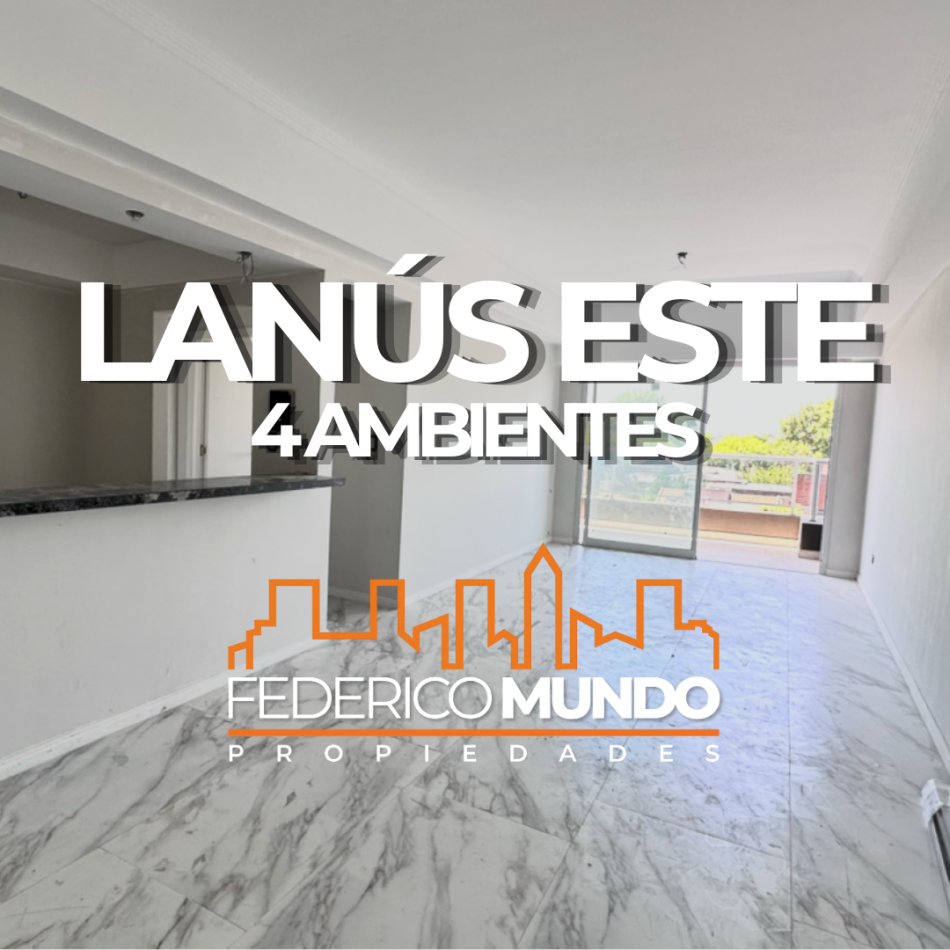 Departamento 4 ambientes a estrenar Lanus este venta