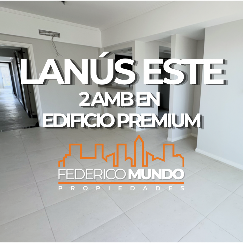 Departamento 2 ambientes venta a estrenar Lanus Este