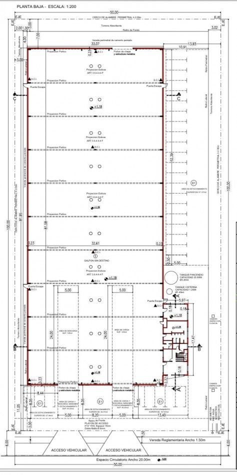 Galpon/deposito en alquiler Parque Industrial Florencio Varela - PITEC 2 Zona Sur - 