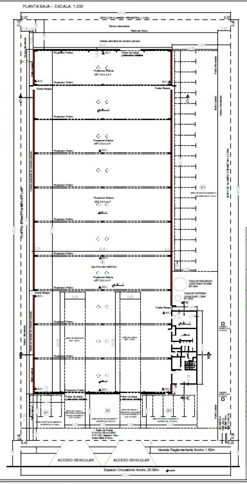 Galpon/deposito en alquiler Parque Industrial Florencio Varela - PITEC 2 Zona Sur - 
