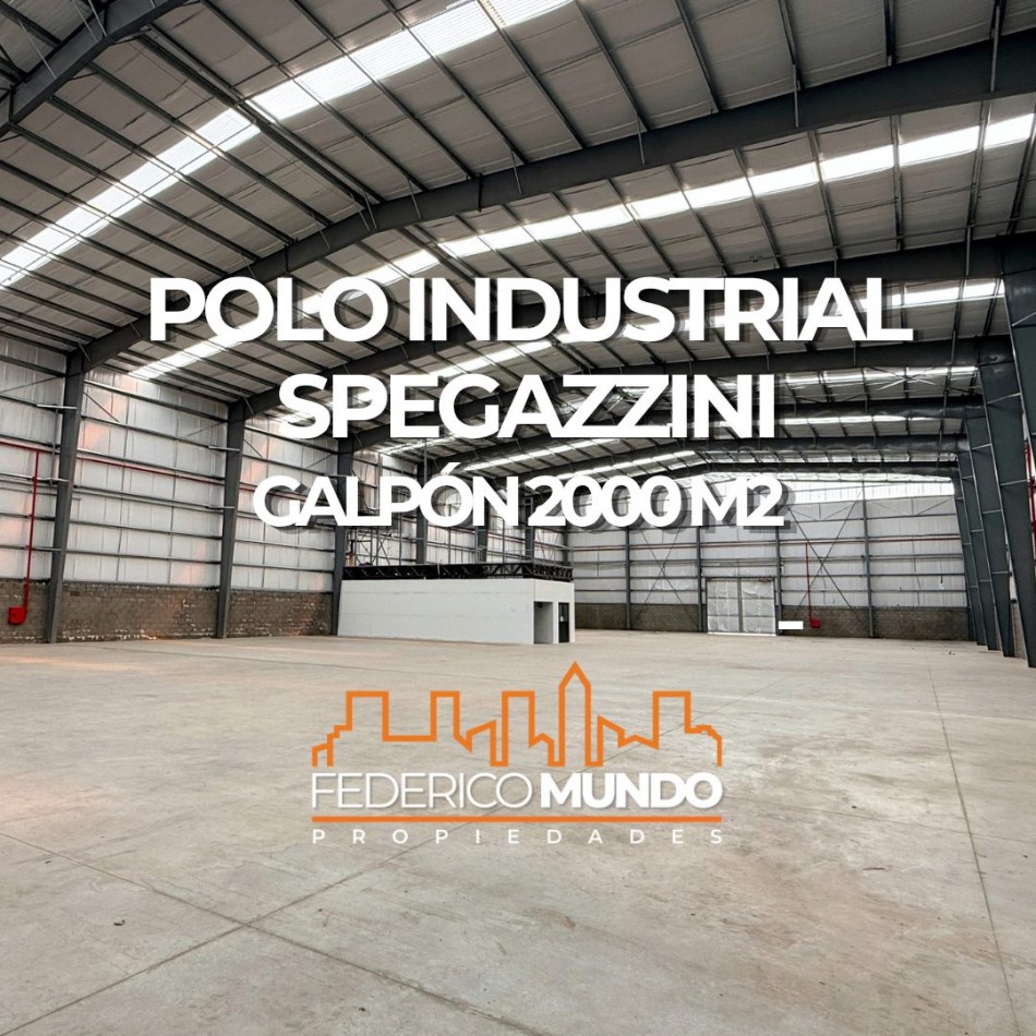 Galpon en alquiler Polo industrial Spegazzini