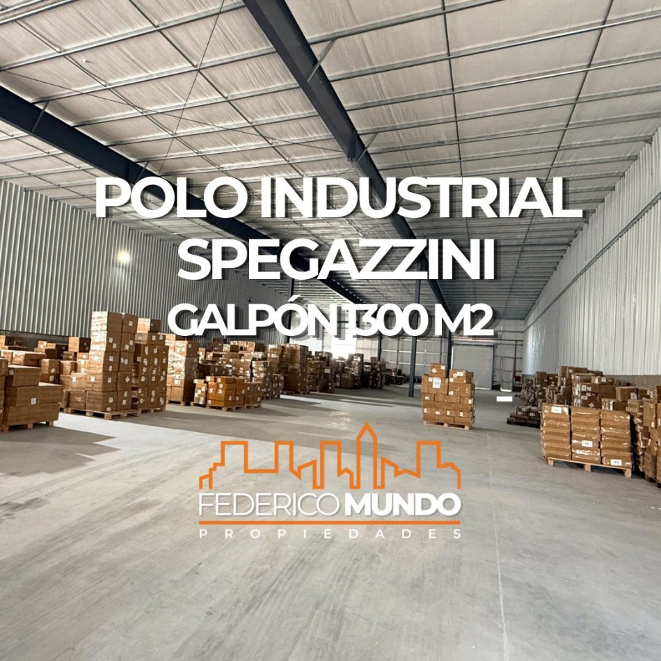 Galpon en alquiler Polo industrial Spegazzini