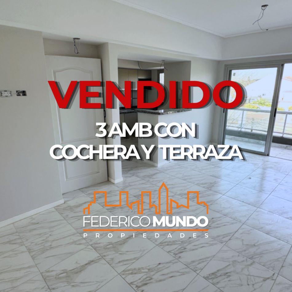 Departamento Venta Banfield 3 Ambientes c/ cochera y Terraza Lomas De Zamora