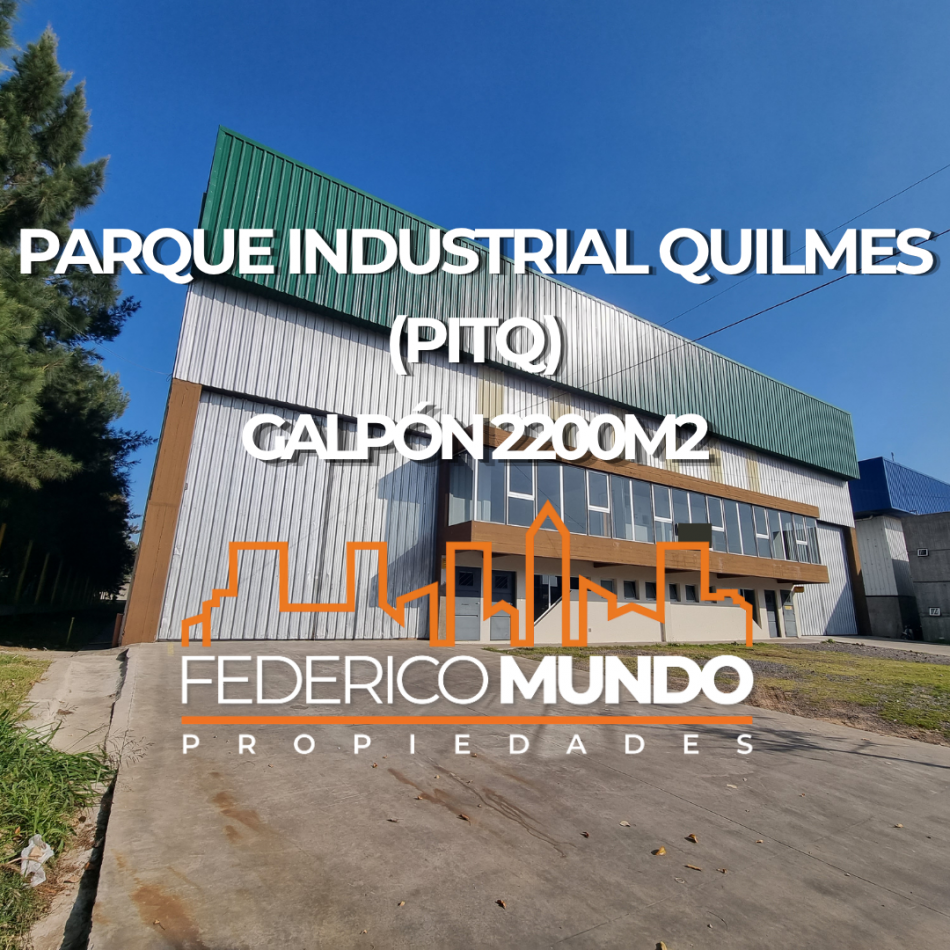 Galpon/Deposito en alquiler Parque Industrial Quilmes