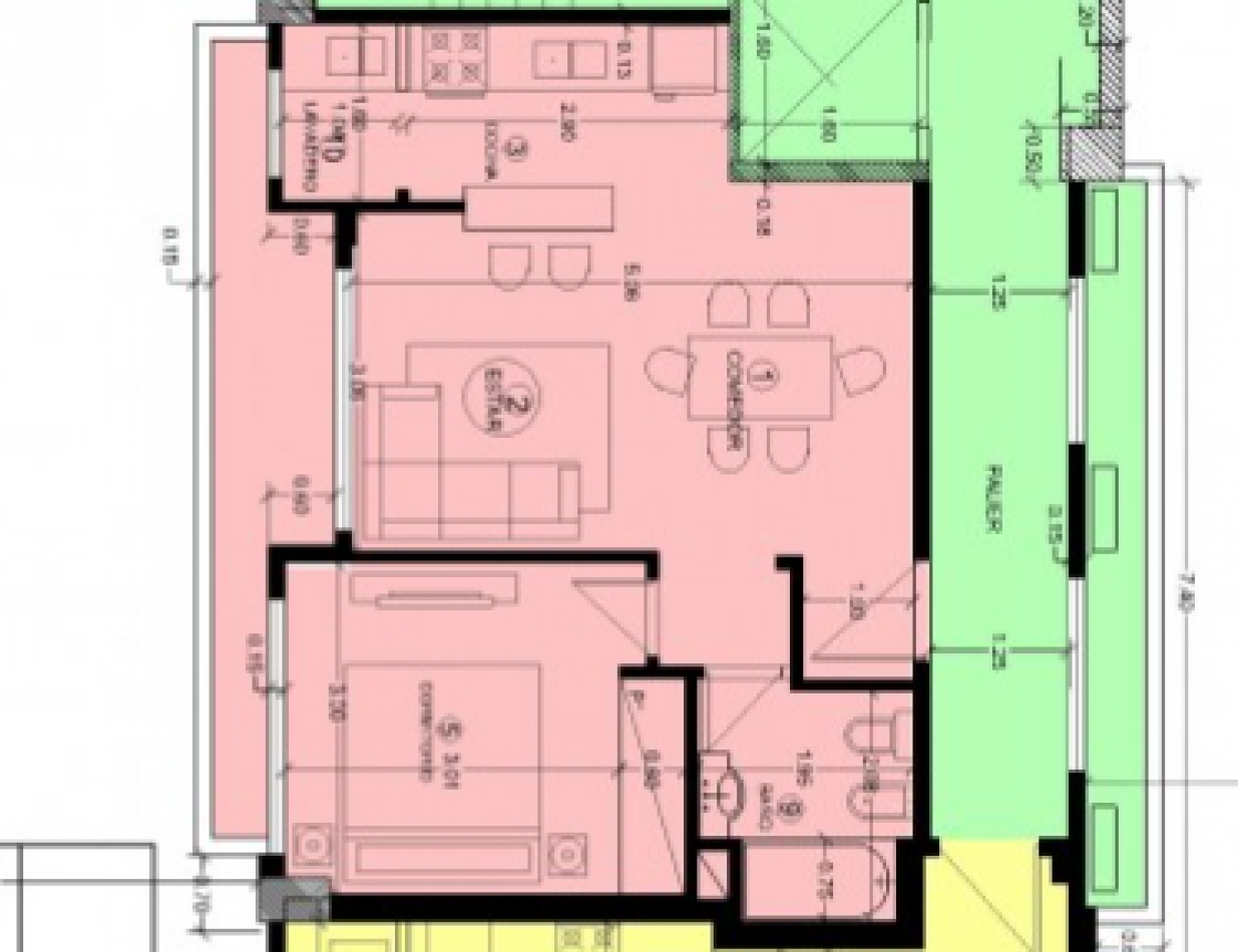 Departamento Venta Lanus Este 2 Ambientes a estrenar