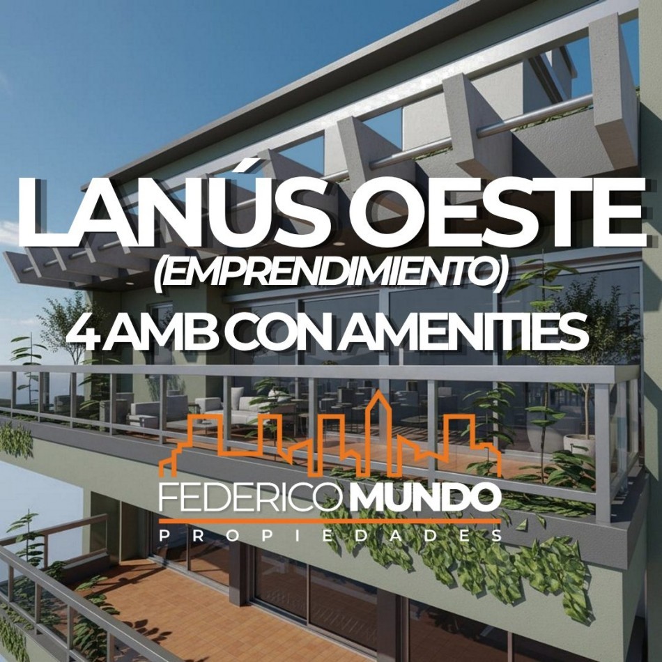 Departamento 4 ambientes en venta en pozo en Lanus Oeste