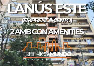 Departamento 2 ambientes en venta Lanus Este