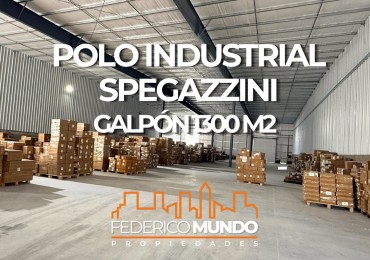 Galpon en alquiler Polo industrial Spegazzini
