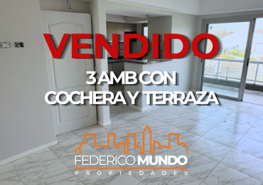 Departamento Venta Banfield 3 Ambientes c/ cochera y Terraza Lomas De Zamora
